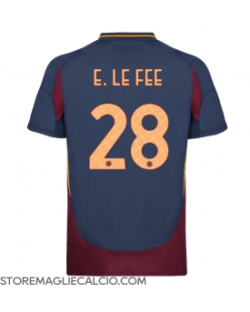 AS Roma Enzo Le Fee #28 Maglia Gara Terza Repliche 2024-25